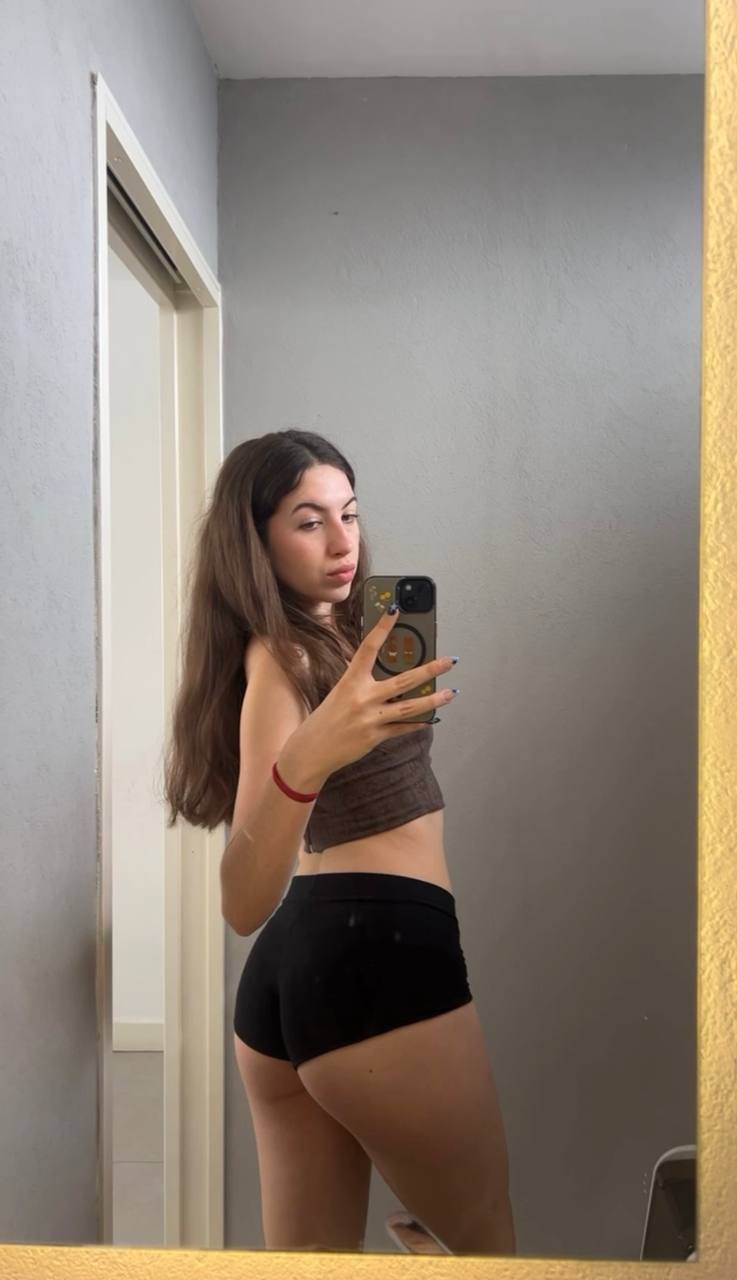 Amber in her underwear in Sandakan