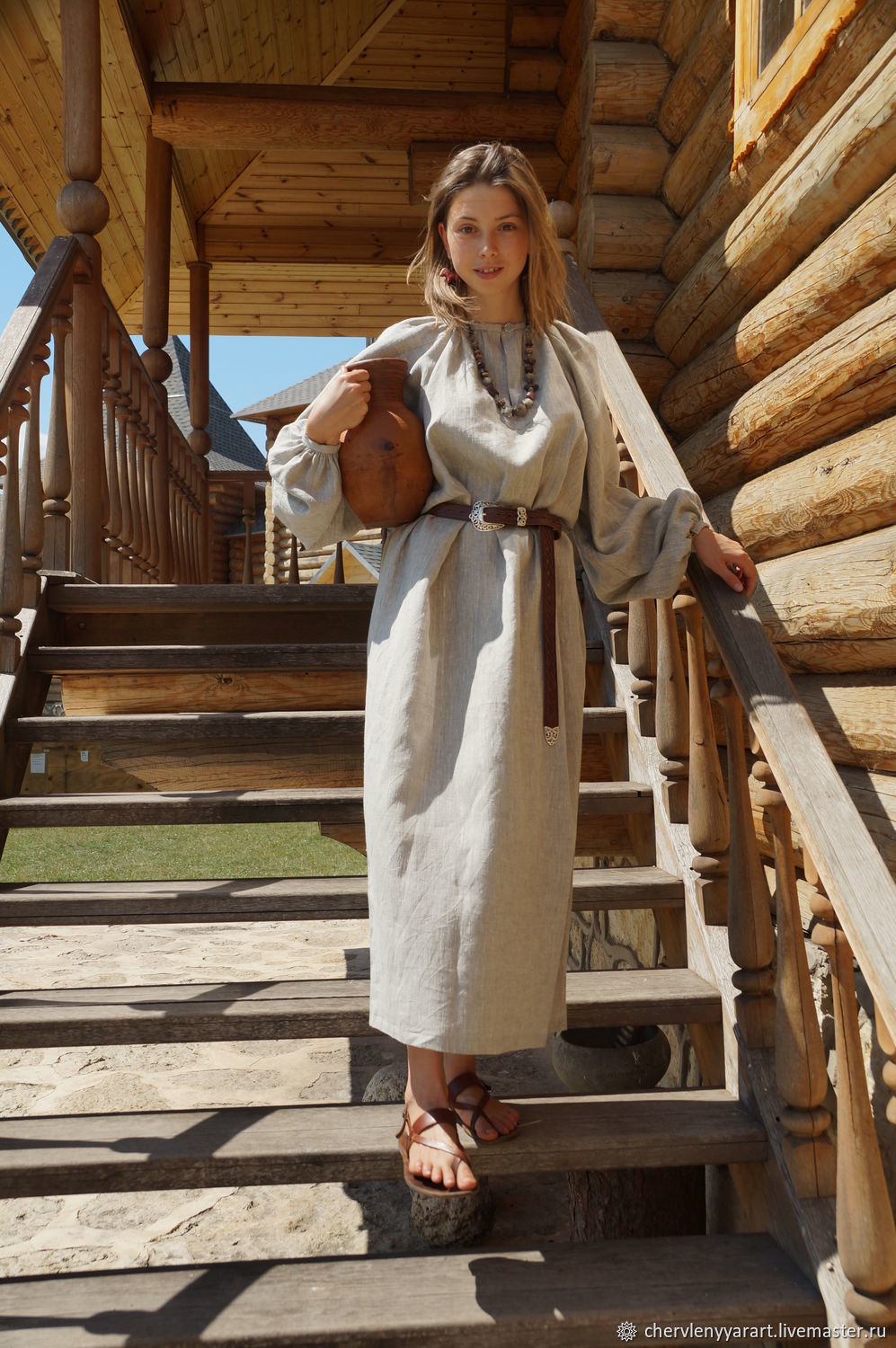 Girls in Slavic costumes in Sandakan